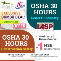 Enroll OSHA 30hour training Course in Karnataka 
